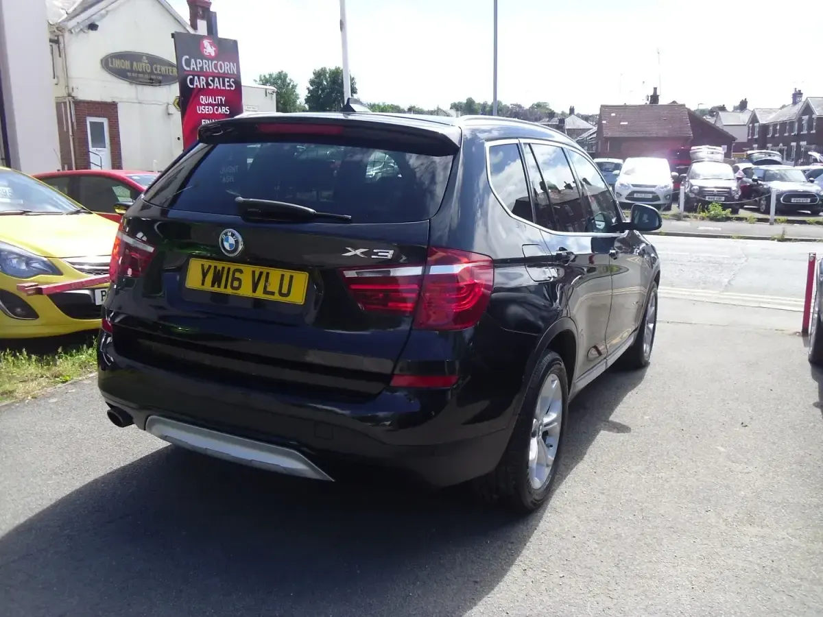 Begagnad BMW X3 xLine 2016 Svart SUV