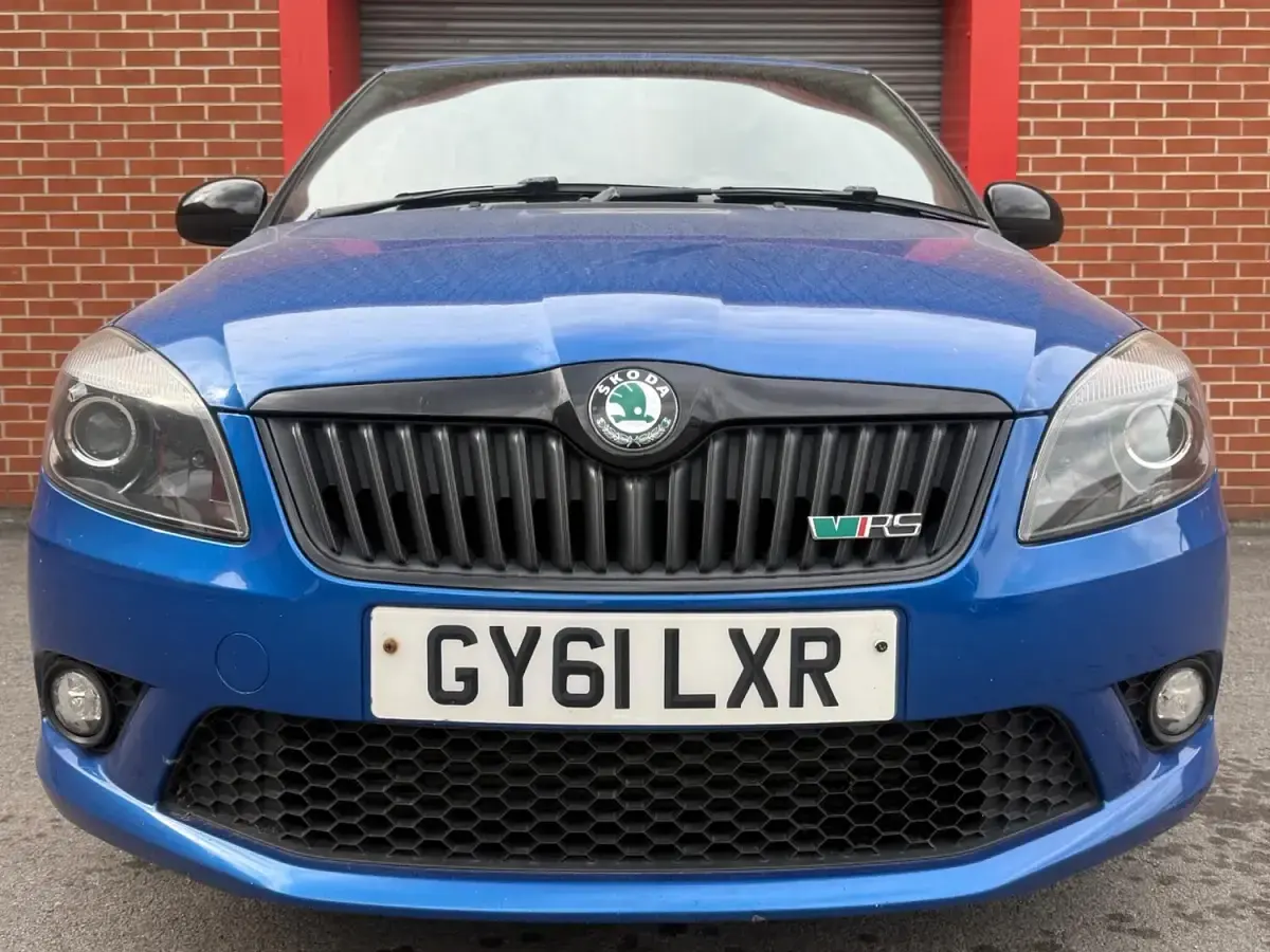 Used Skoda Fabia vRS 180 HP (132 kW) 2011 Blue Hatchback
