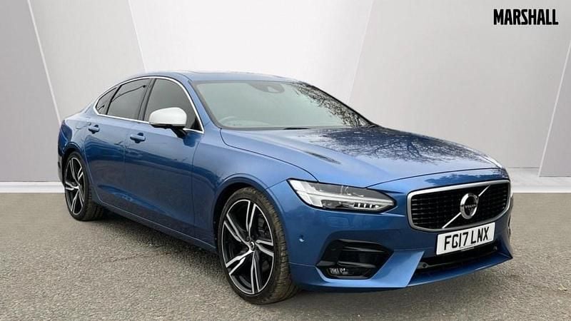 Blue Used 2017 Volvo S90 R-Design Sedan | £13,980 (Fair price) - Image 1/4
