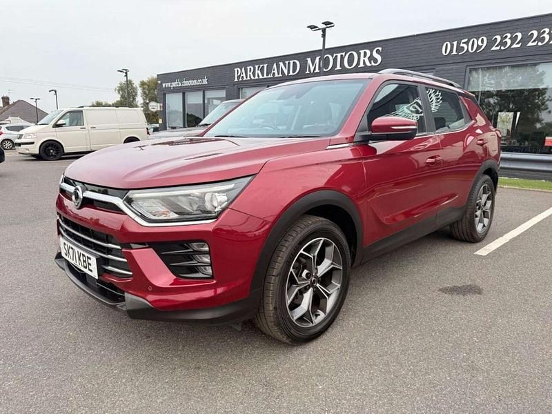 Used Ssangyong (KGM) Korando 163 HP (119 kW) 2021 Red SUV