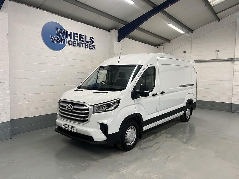 Used Maxus V90 163 HP (119 kW) 2023 White Van