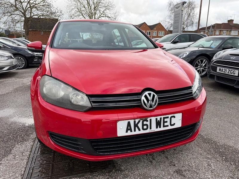 Used VW Golf VI Match 140 HP (102 kW) 2011 Red Hatchback
