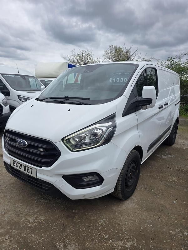 Used Ford Transit Custom Trend 130 HP (95 kW) 2021 White Van