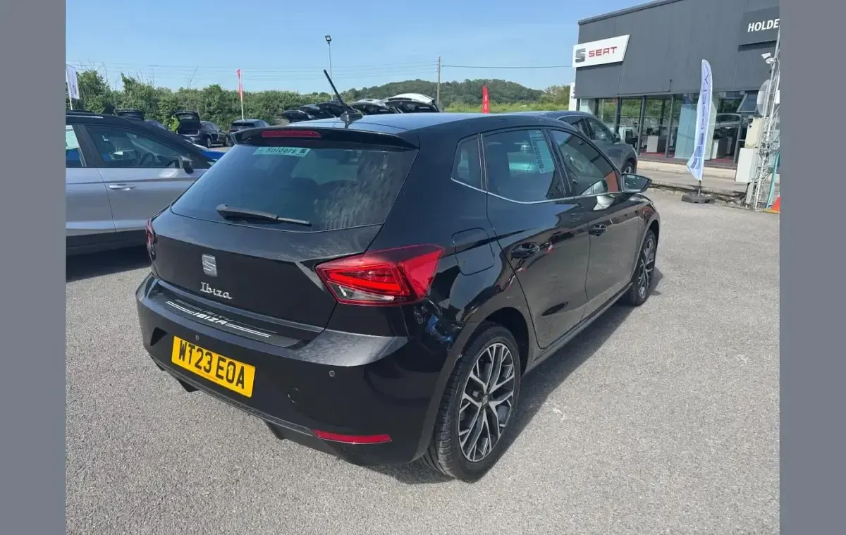 Used Seat Ibiza XCELLENCE 108 HP (79 kW) 2023 Black Hatchback