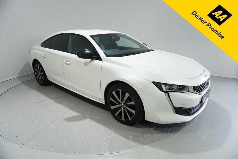 White Used 2020 Peugeot 508 GT-line Hatchback | £12,777 (Fair price) - Image 1/4