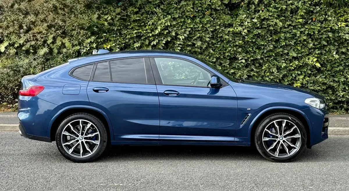 Used BMW X4 M Sport 190 HP (139 kW) 2019 Blue SUV