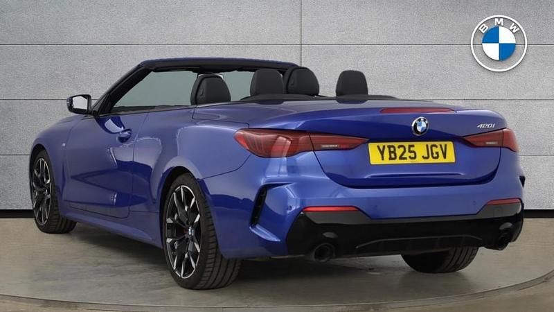 Used BMW 420 M Sport 181 HP (133 kW) 2025 Blue Cabriolet