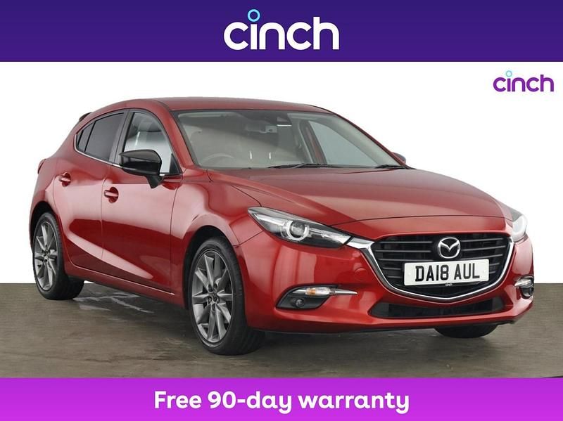 Red Used 2018 Mazda 3 Inclusive Hatchback | £11,649 (A bit pricey) - Image 1/3