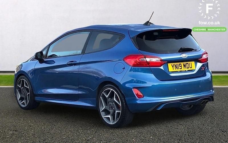 Used Ford Fiesta ST 200 HP (147 kW) 2019 Blue Hatchback