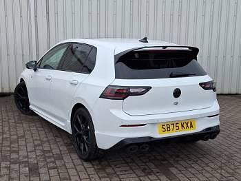 New VW Golf VIII Black Edition 333 HP (244 kW) 2025 White Hatchback