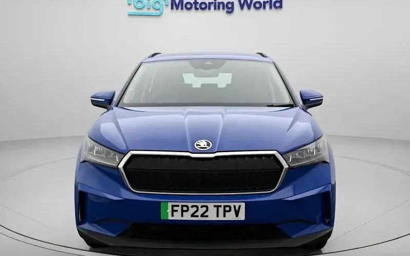Used Skoda Enyaq iV ecoSuite 150 kW (204 HP) 2022 Blue SUV
