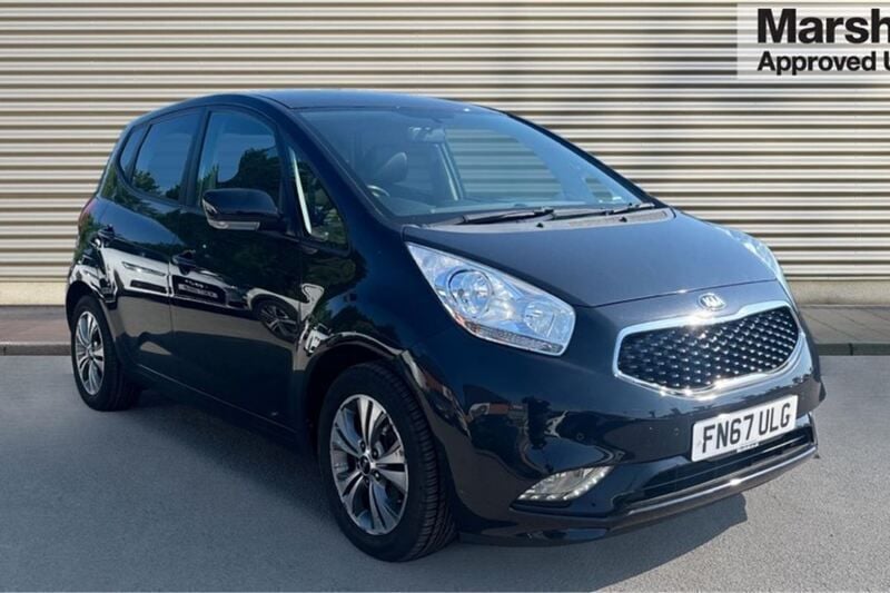 Black Used 2017 Kia Venga 3 Hatchback | £9,383 (Good price) - Image 1/4