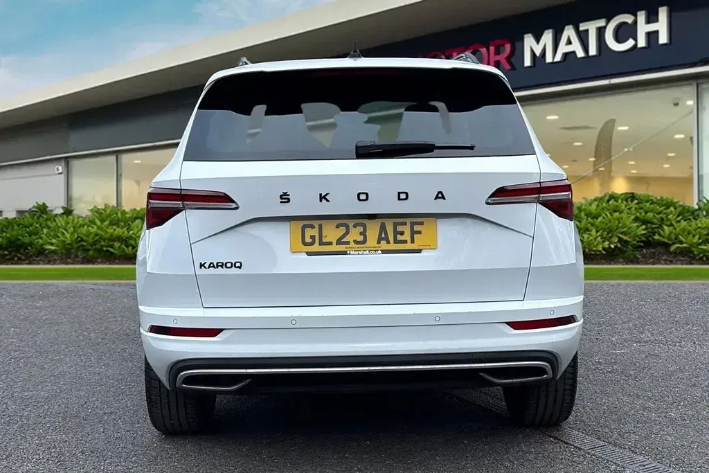 Used Skoda Karoq SportLine 2023 White SUV