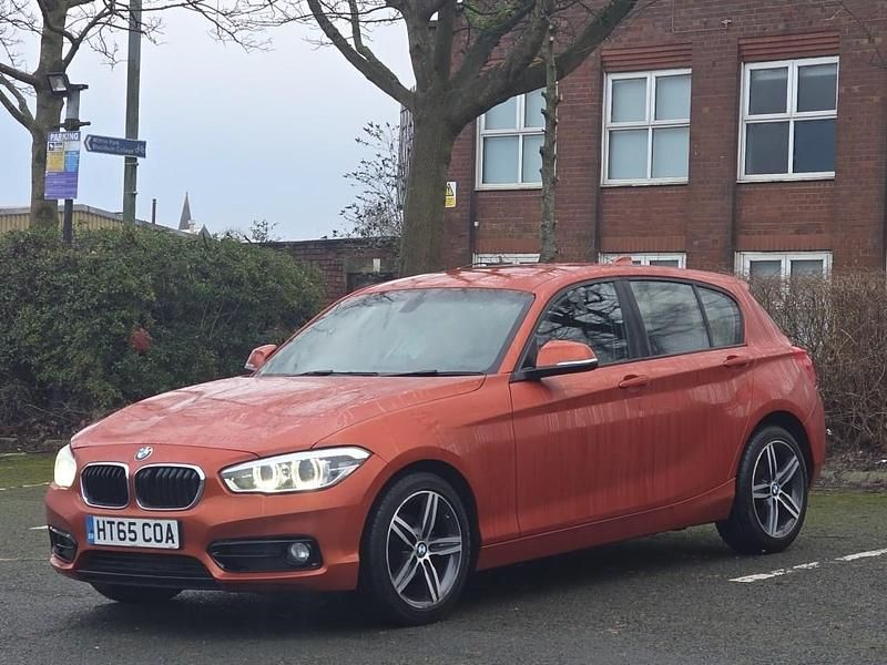 Used BMW 116 Sport Line 2016 Orange Hatchback