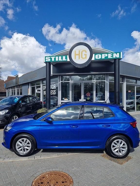 Used Skoda Fabia SE 2025 Blue Hatchback