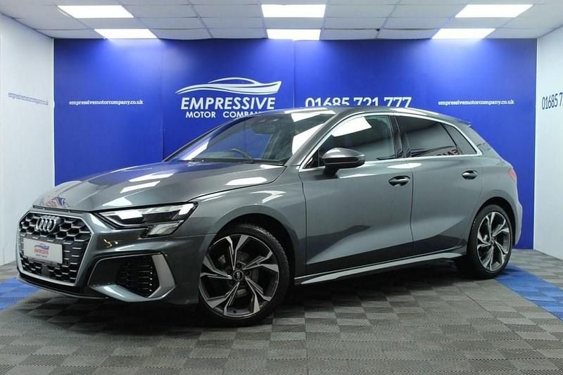 Used Audi A3 Sportback S-Line 110 HP (80 kW) 2022 Grey Hatchback