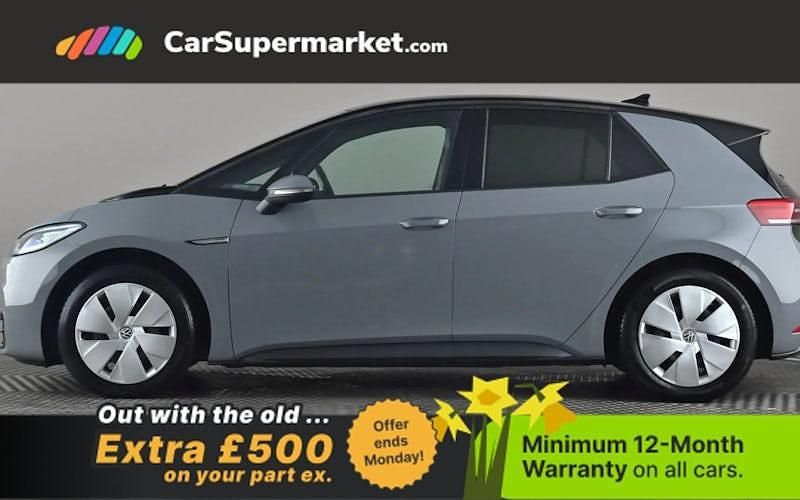 Used VW ID.3 Pro Performance 150 kW (204 HP) 2022 Grey Hatchback