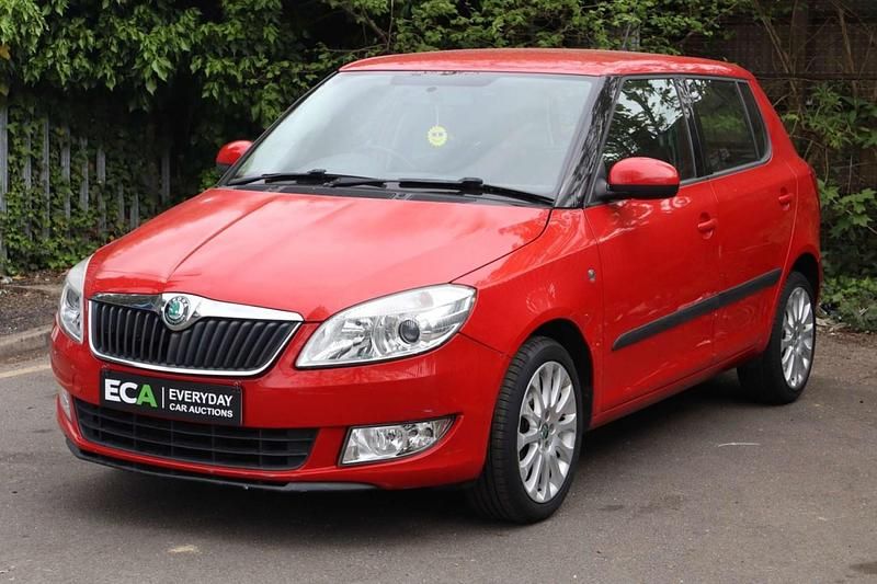 Used Skoda Fabia Elegance 2011 Red Hatchback