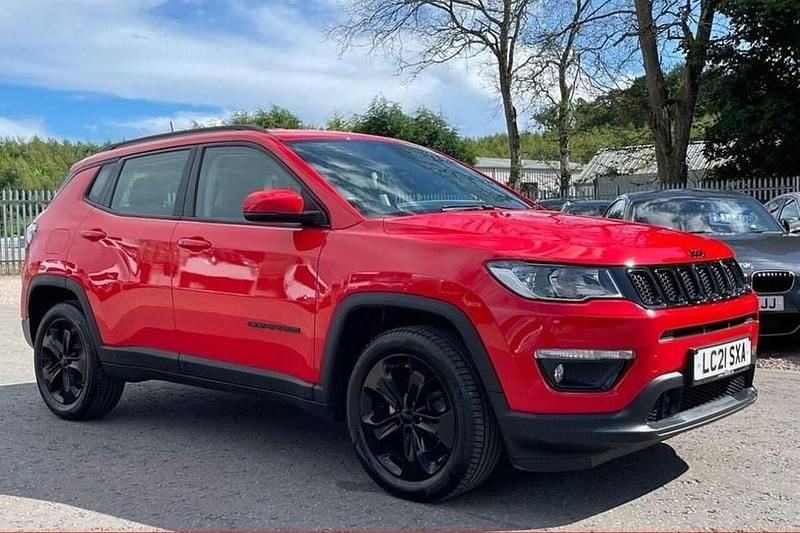 Red Used 2021 Jeep Compass Night Eagle SUV | £12,995 (Fair price) - Image 1/1