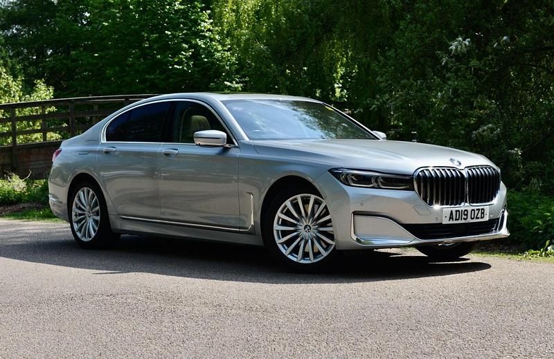 Silver Used 2019 BMW 745e Comfort Edition Sedan | £27,990 (Fair price) - Image 1/4