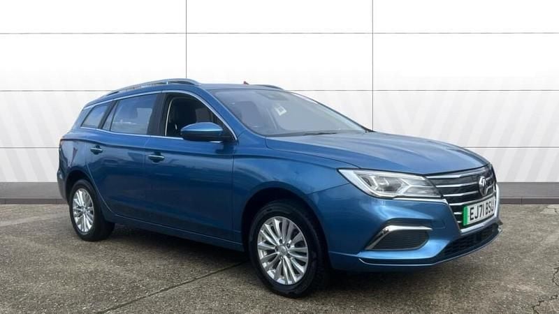 Used MG MG5 EV Exclusive 114 kW (156 HP) 2021 Blue Estate