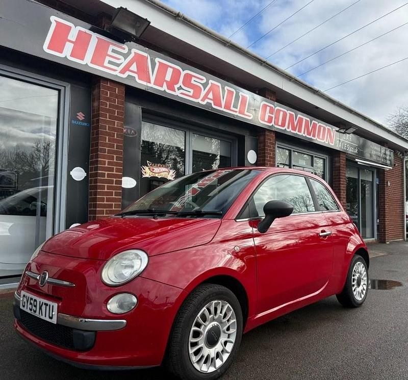 Used Fiat 500 Pop 69 HP (50 kW) 2009 Red Hatchback