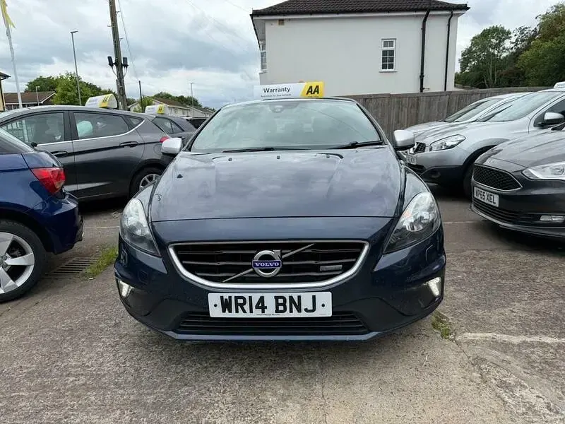Used Volvo V40 R-Design 2014 Blue Hatchback
