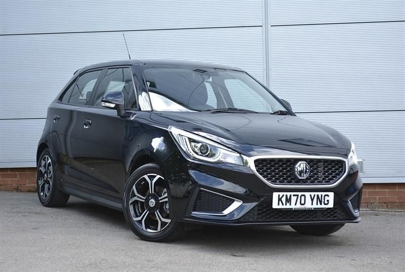 Black Used 2020 MG MG3 Exclusive Hatchback | £9,785 (Fair price) - Image 1/4