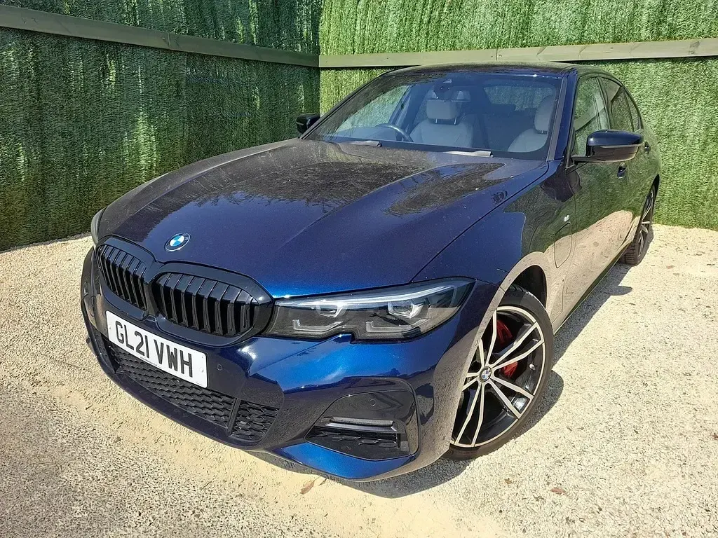 Used BMW 330e M Sport 2021 Blue Sedan