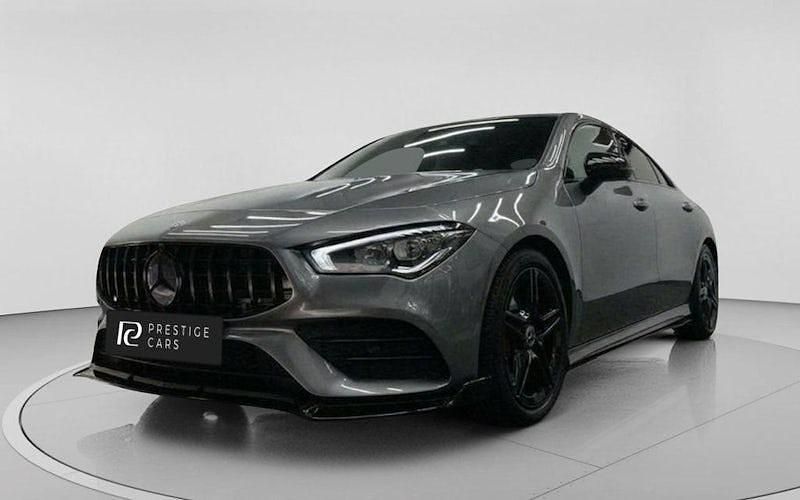 Used Mercedes CLA220 AMG line 190 HP (139 kW) 2022 Grey Sedan
