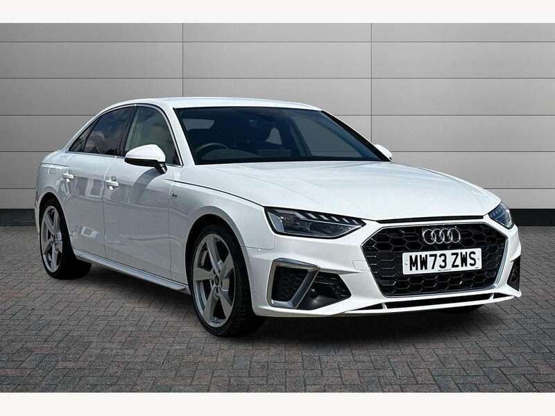 Arkona white Used 2024 Audi A4 S-Line Sedan | £23,995 (Good price) - Image 1/4