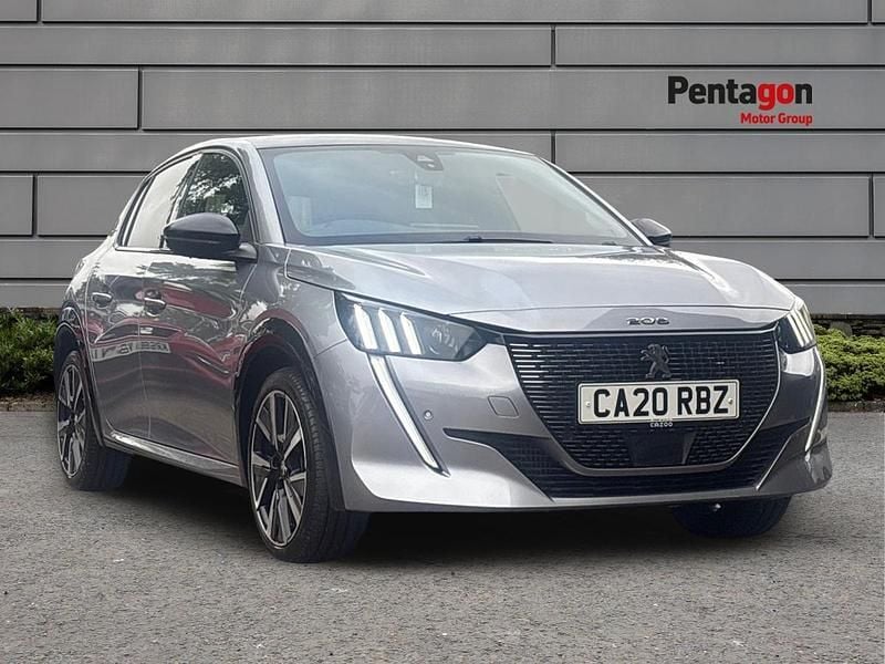 Grey Used 2020 Peugeot 208 GT-line Hatchback | £14,395 (Fair price) - Image 1/4