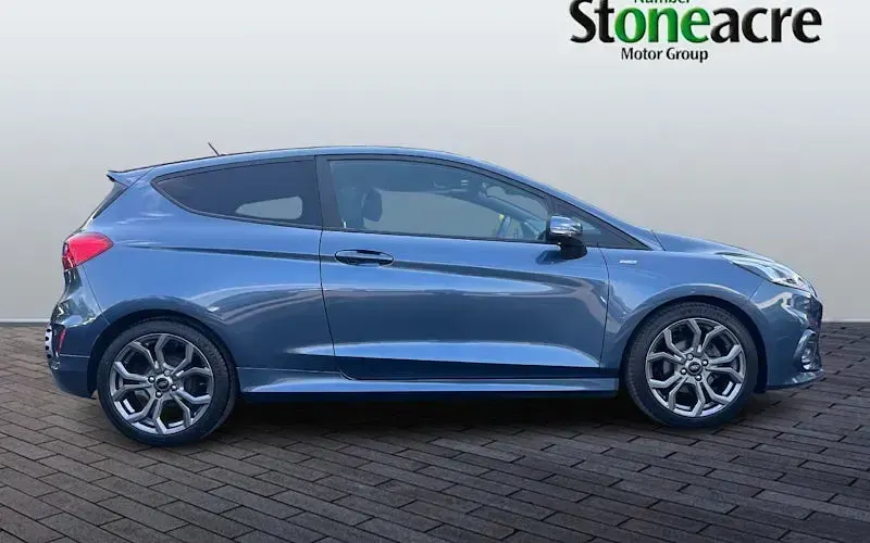 Used Ford Fiesta ST-Line 95 HP (69 kW) 2020 Blue Hatchback