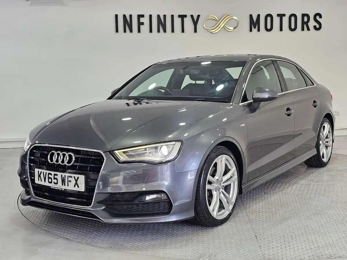 Used Audi A3 S-Line 2015 Grey Sedan