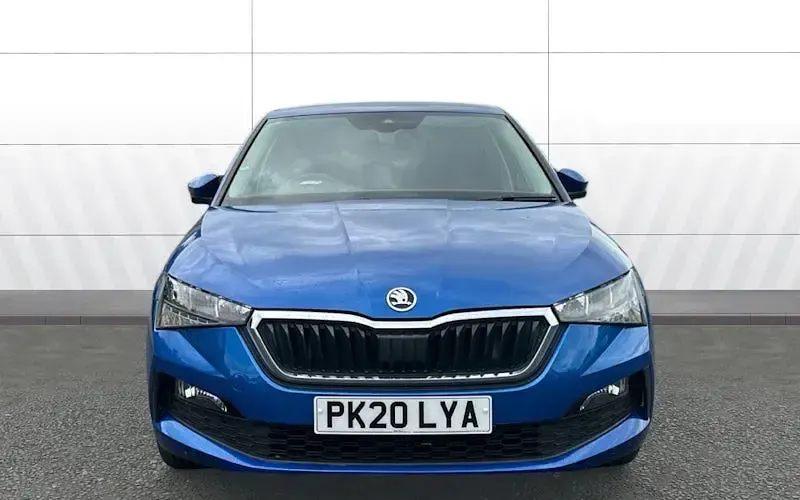 Used Skoda Scala SE L 116 HP (85 kW) 2020 Blue Hatchback