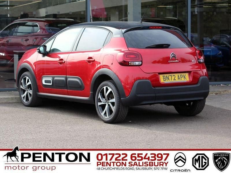 Used Citroën C3 PureTech 110 HP (80 kW) 2022 Red Hatchback