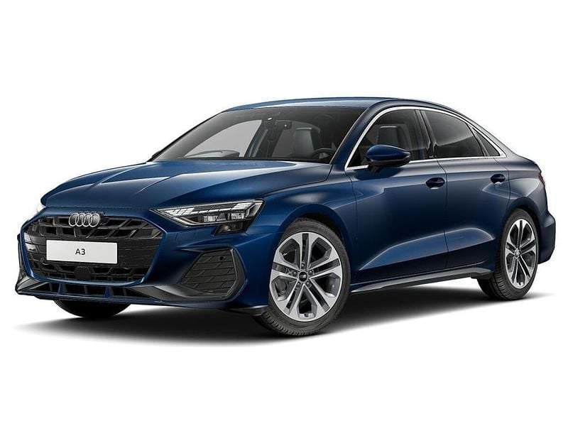 Blue New 2025 Audi A3 S-Line Sedan | £31,925 (Good price) - Image 1/4