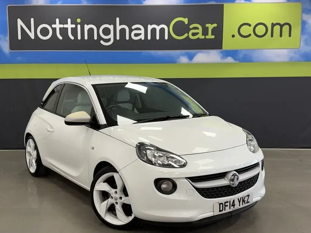 Używany Vauxhall Adam Edition 87 KM (63 kW) 2014 Biały Hatchback