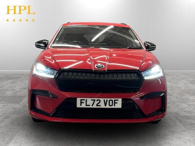 Used Skoda Enyaq iV SportLine 150 kW (204 HP) 2023 Red SUV