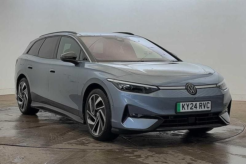 Blue Used 2024 VW ID.7 Pro Sedan | £37,490 - Image 1/4