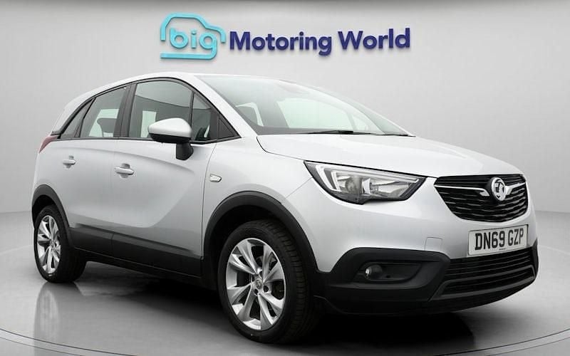 Used Vauxhall Crossland X S 110 HP (80 kW) 2019 Silver SUV