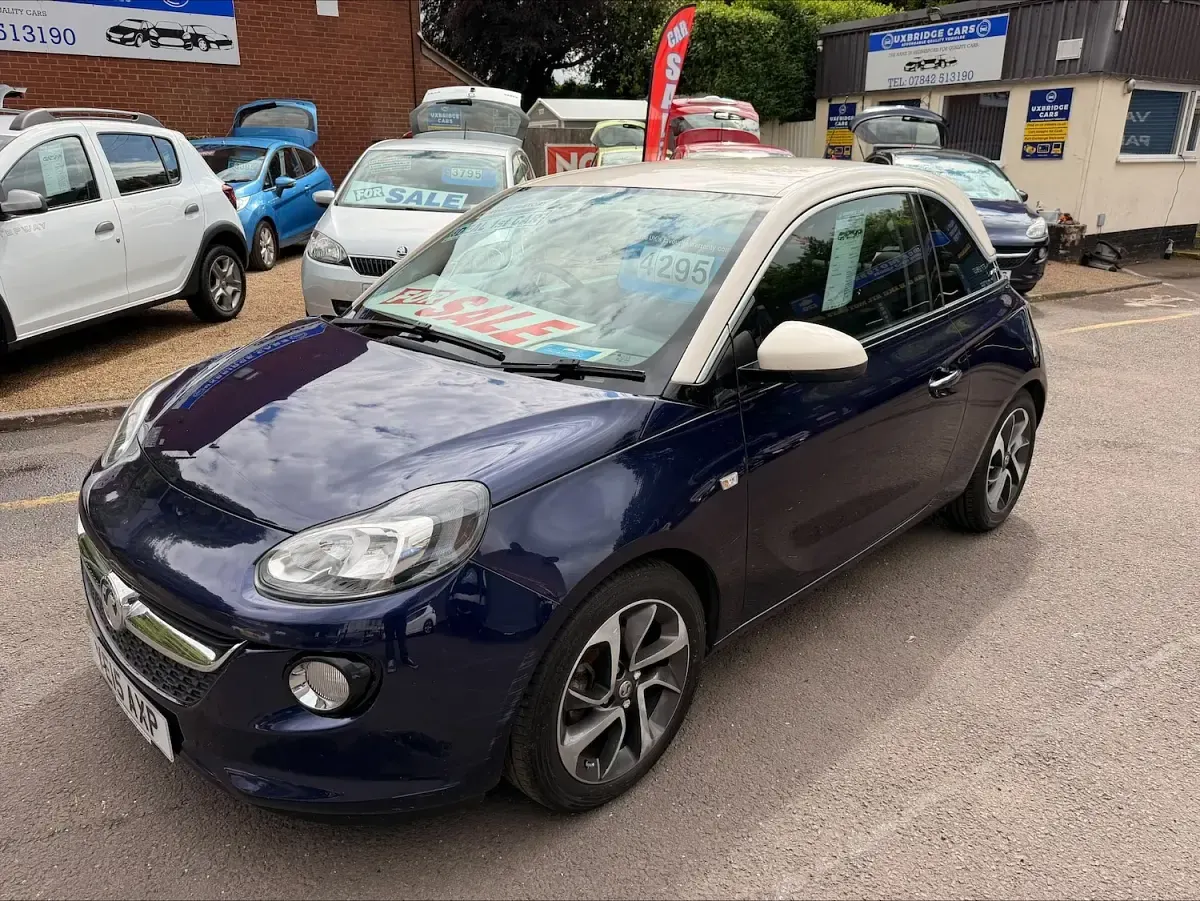 Used Vauxhall Adam Jam 2015 Blue Hatchback