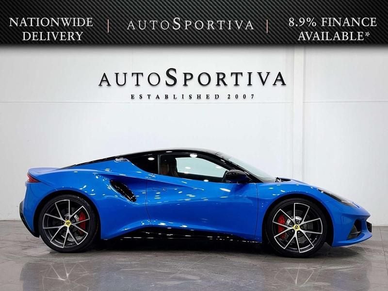 Used Lotus Emira 405 HP (297 kW) 2023 Blue Coupe
