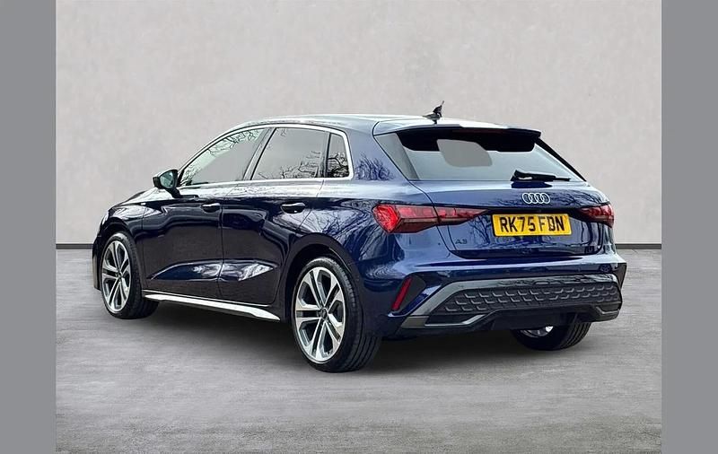 Used Audi A3 S-Line 150 HP (110 kW) 2025 Blue Hatchback