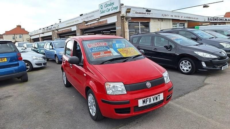 Used Fiat Panda 69 HP (50 kW) 2011 Red Hatchback