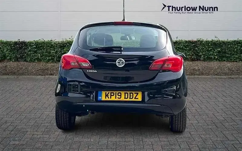 Used Vauxhall Corsa S 90 HP (66 kW) 2019 Black Hatchback
