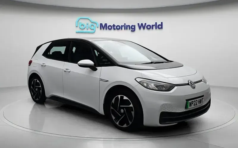 Used VW ID.3 Pro Performance 150 kW (204 HP) 2021 White Hatchback