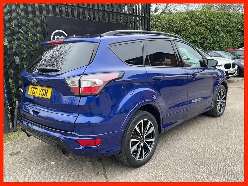 Used Ford Kuga ST-Line 120 HP (88 kW) 2017 Blue SUV