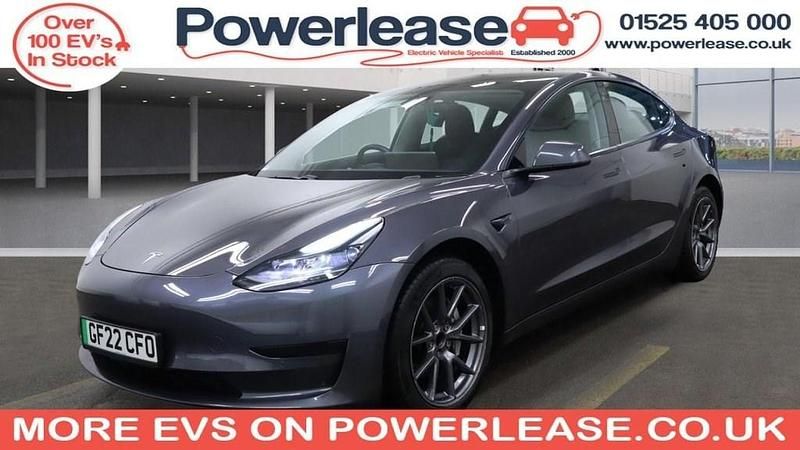 Grey Used 2022 Tesla Model 3 Standard Range Sedan | £18,444 (Fair price) - Image 1/4
