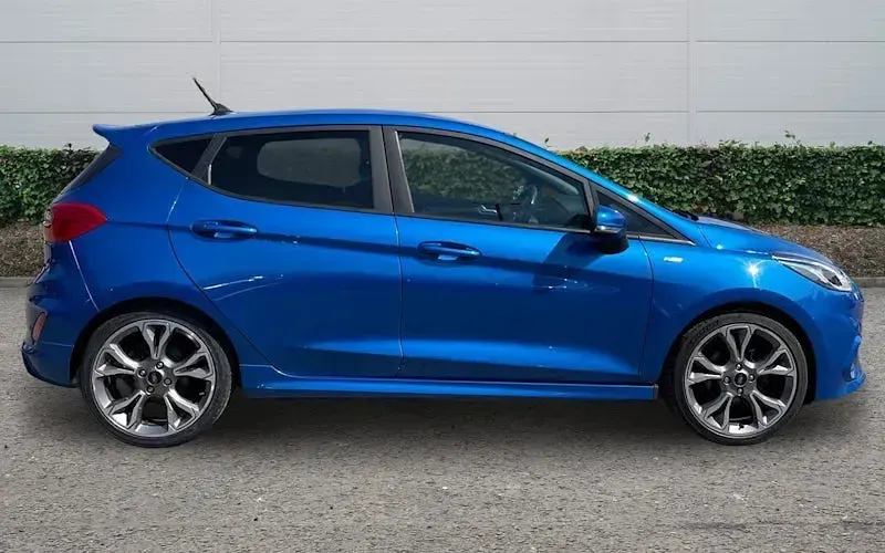 Used Ford Fiesta ST-Line 125 HP (91 kW) 2019 Blue Hatchback
